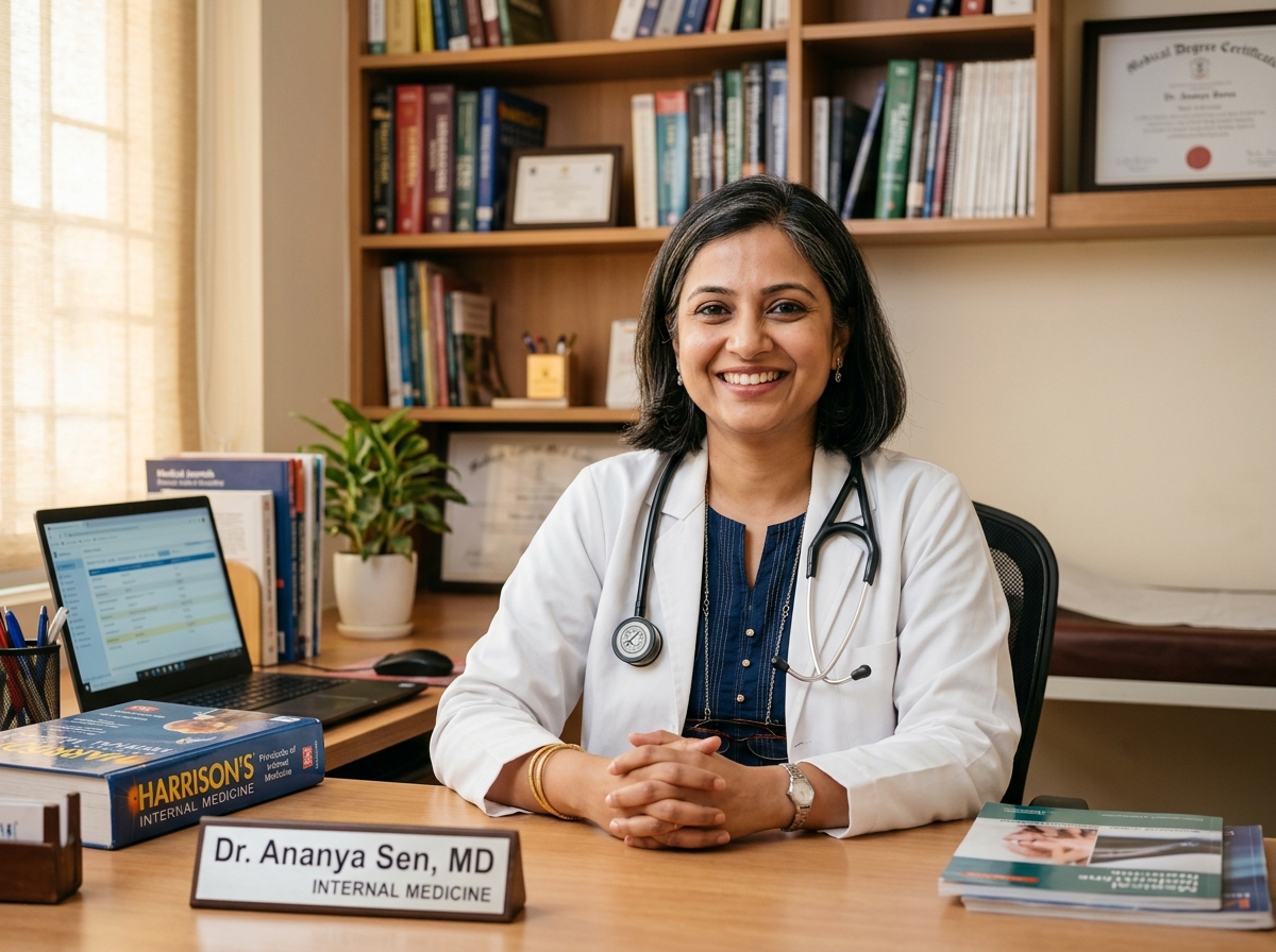Dr. Ananya Sen in Aurelia Medical Clinic Kolkata